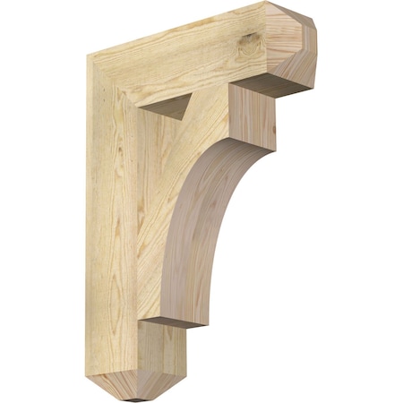 Ekena Millwork Westlake Craftsman Rough Sawn Bracket, Douglas Fir, 6"W x 22"D x 30"H BKT06X22X30WTL04RDF